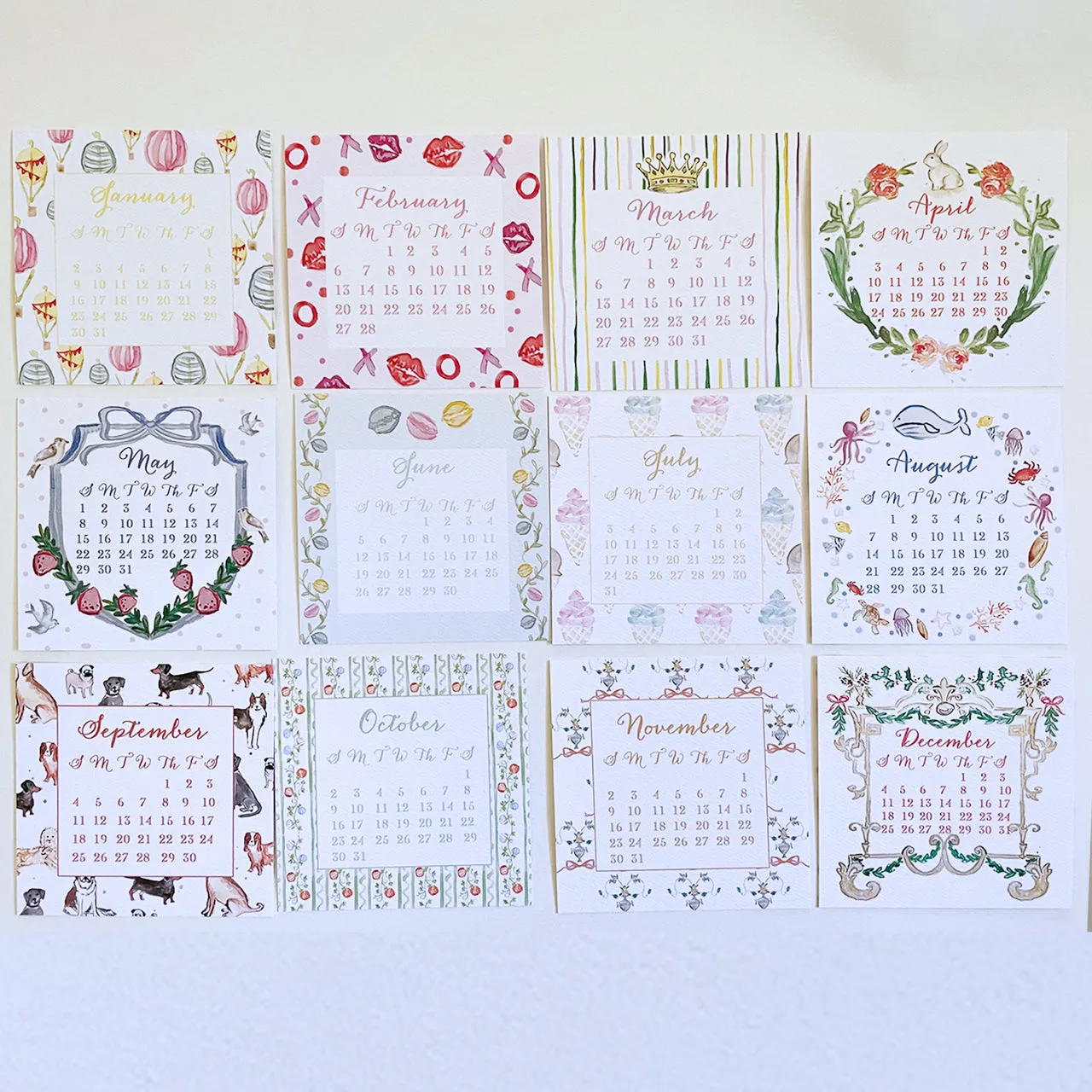 2022 Acrylic Frame Calendar