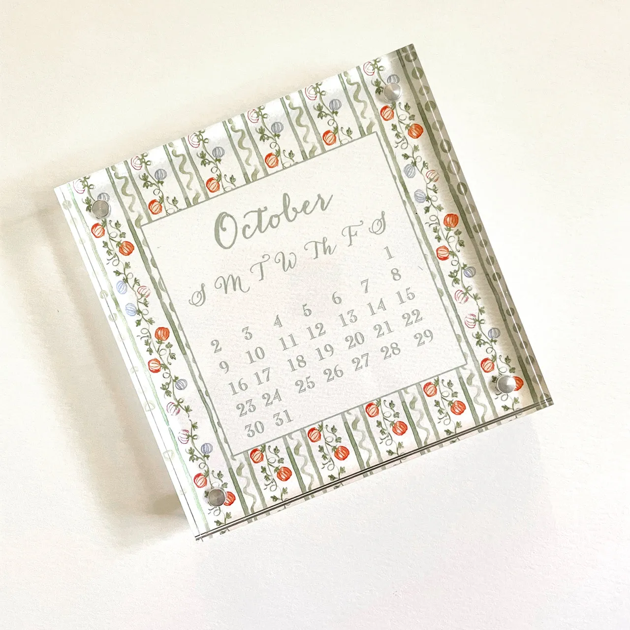 2022 Acrylic Frame Calendar