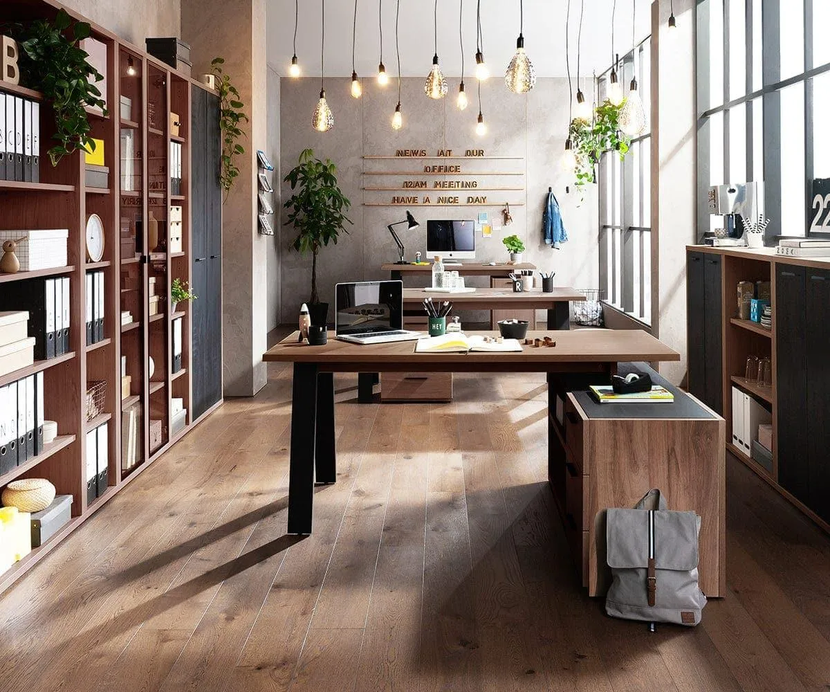 Arren High Bookcase with Doors