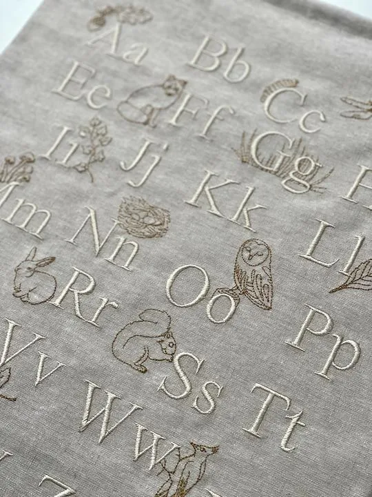 Banner - Woodland Alphabet Wall Hanging