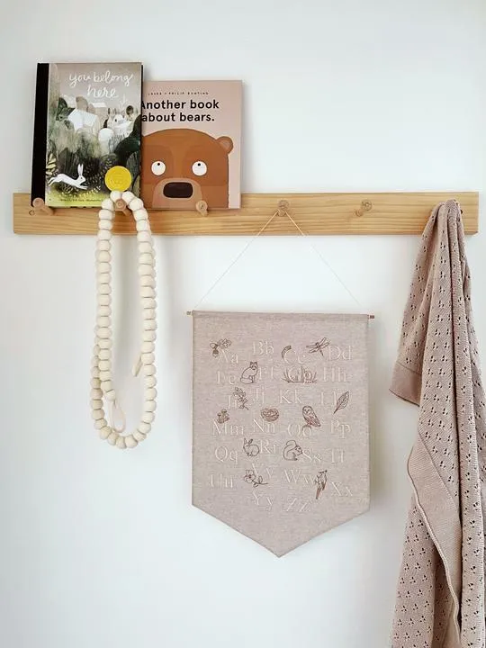 Banner - Woodland Alphabet Wall Hanging