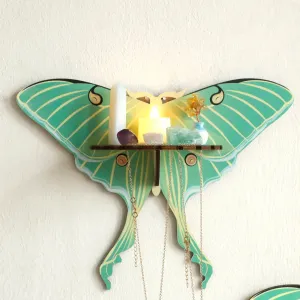 Boho Butterfly Wall Shelf Home Decor