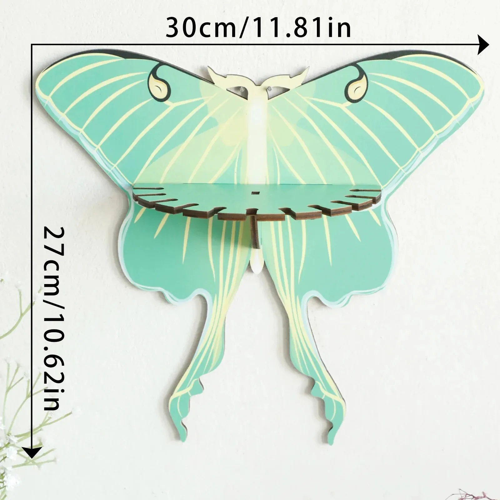 Boho Butterfly Wall Shelf Home Decor