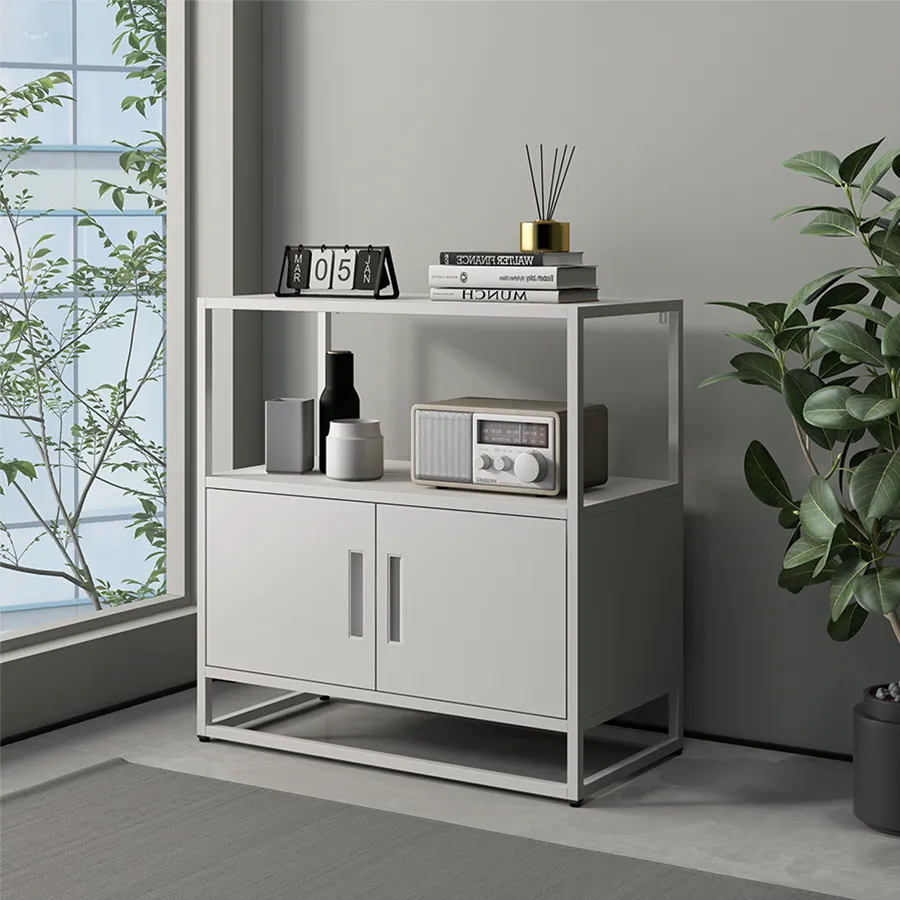 Brussel Low Book Shelves Cabinet