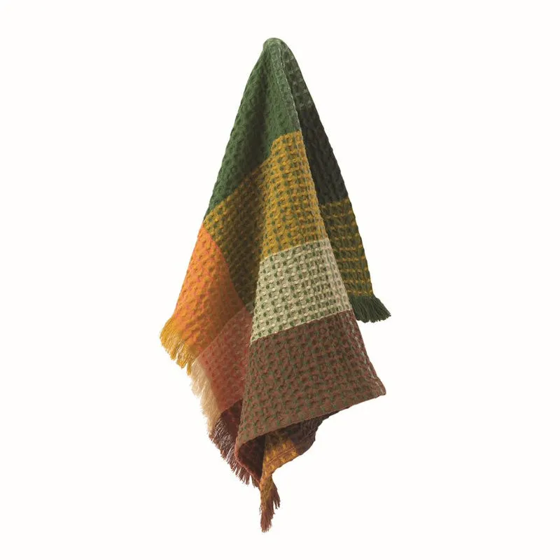 Cabin Hand Towel - Spirulina/Multi
