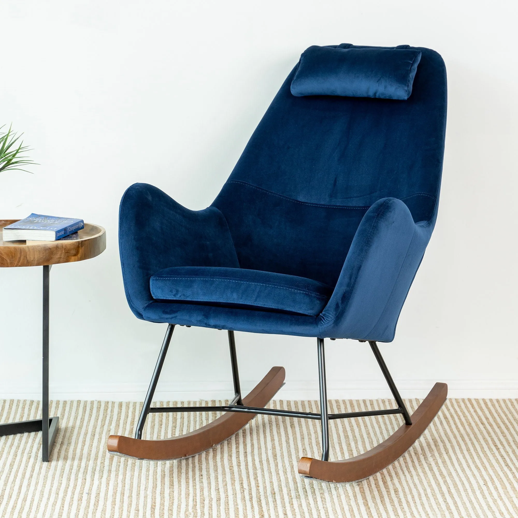 Chloe - Mid Century Modern Rocker Livingroom And Bedroom Chair by Couch.com