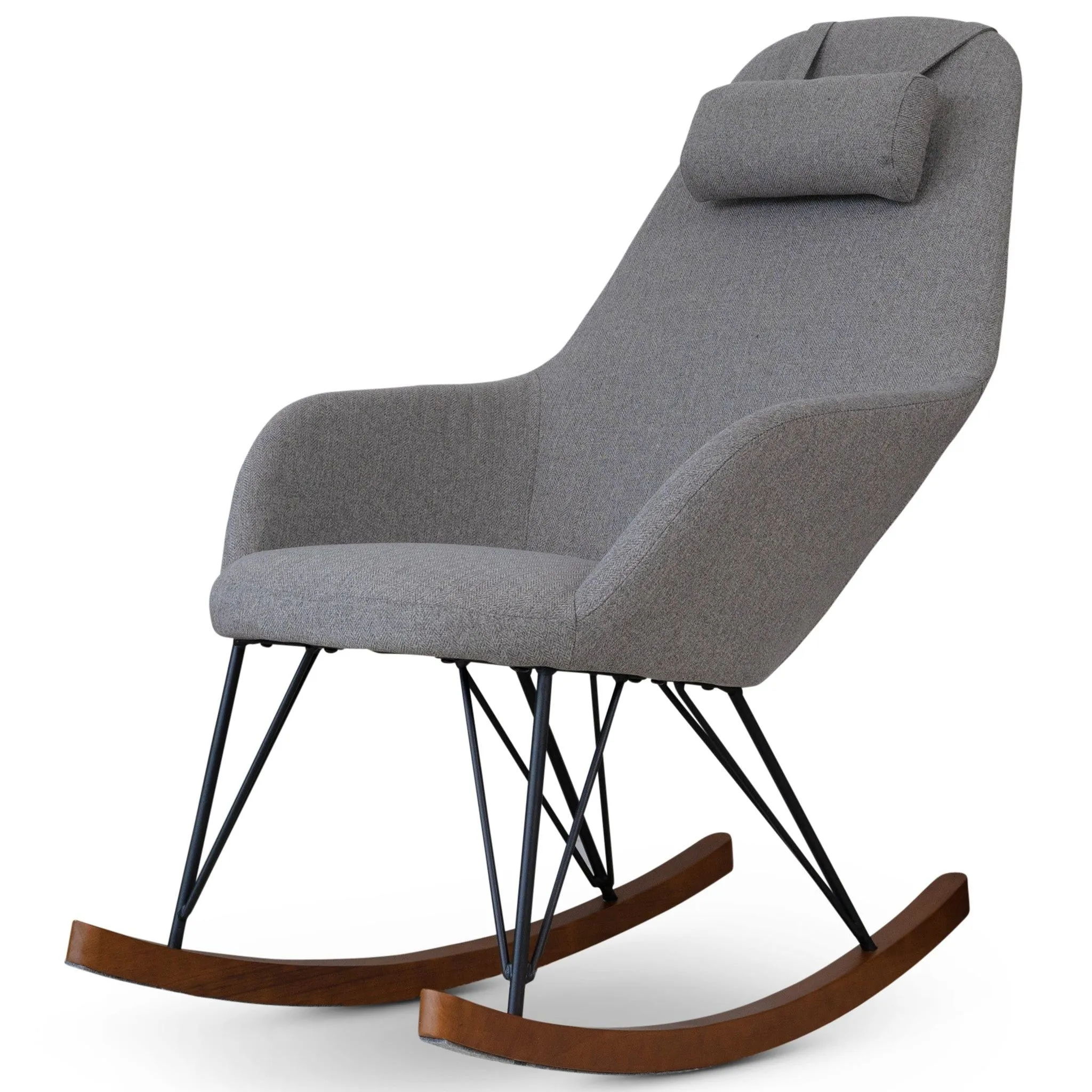 Chloe - Mid Century Modern Rocker Livingroom And Bedroom Chair by Couch.com