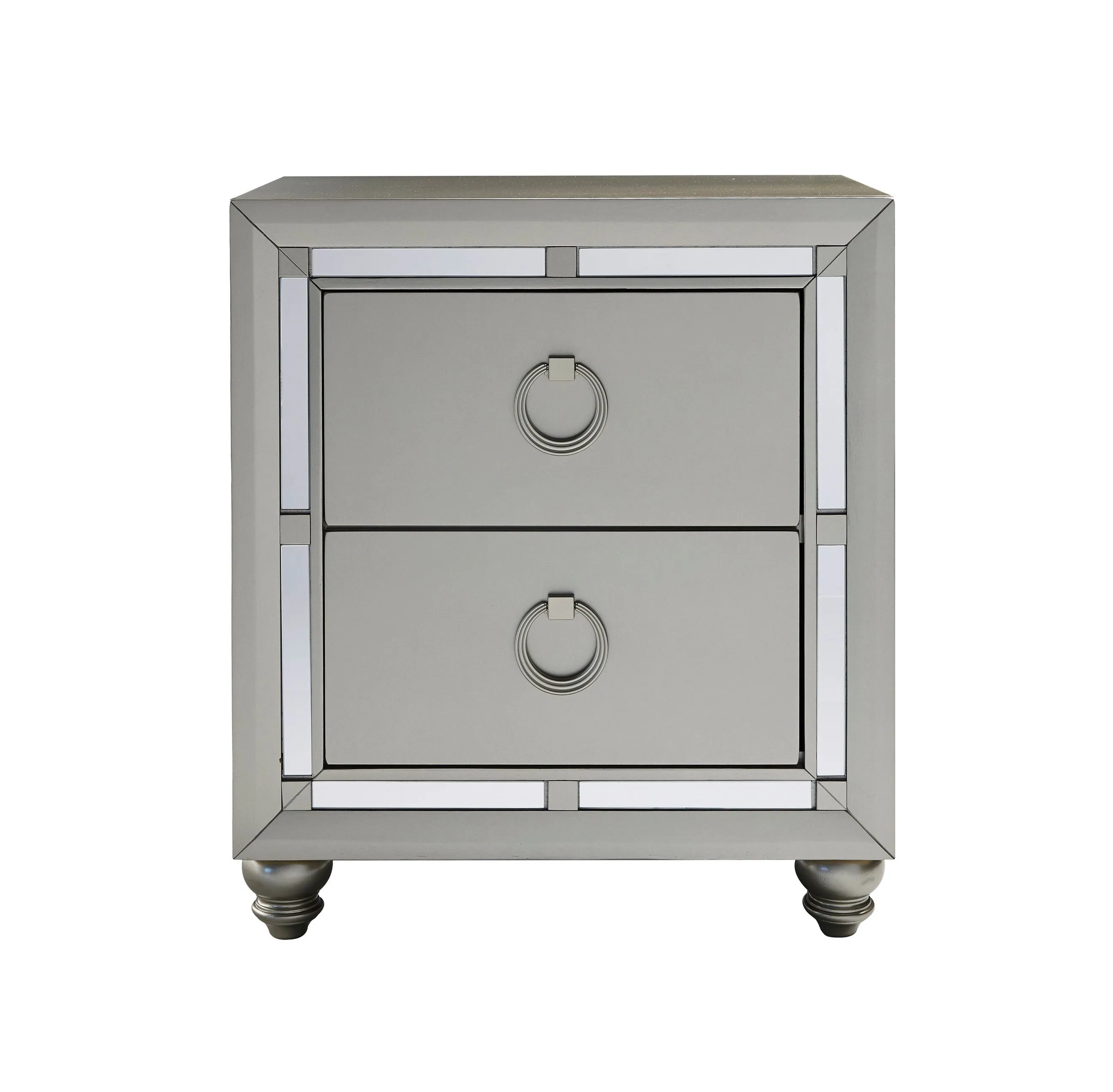 Chloe - Nightstand - Gemstone Silver by Couch.com