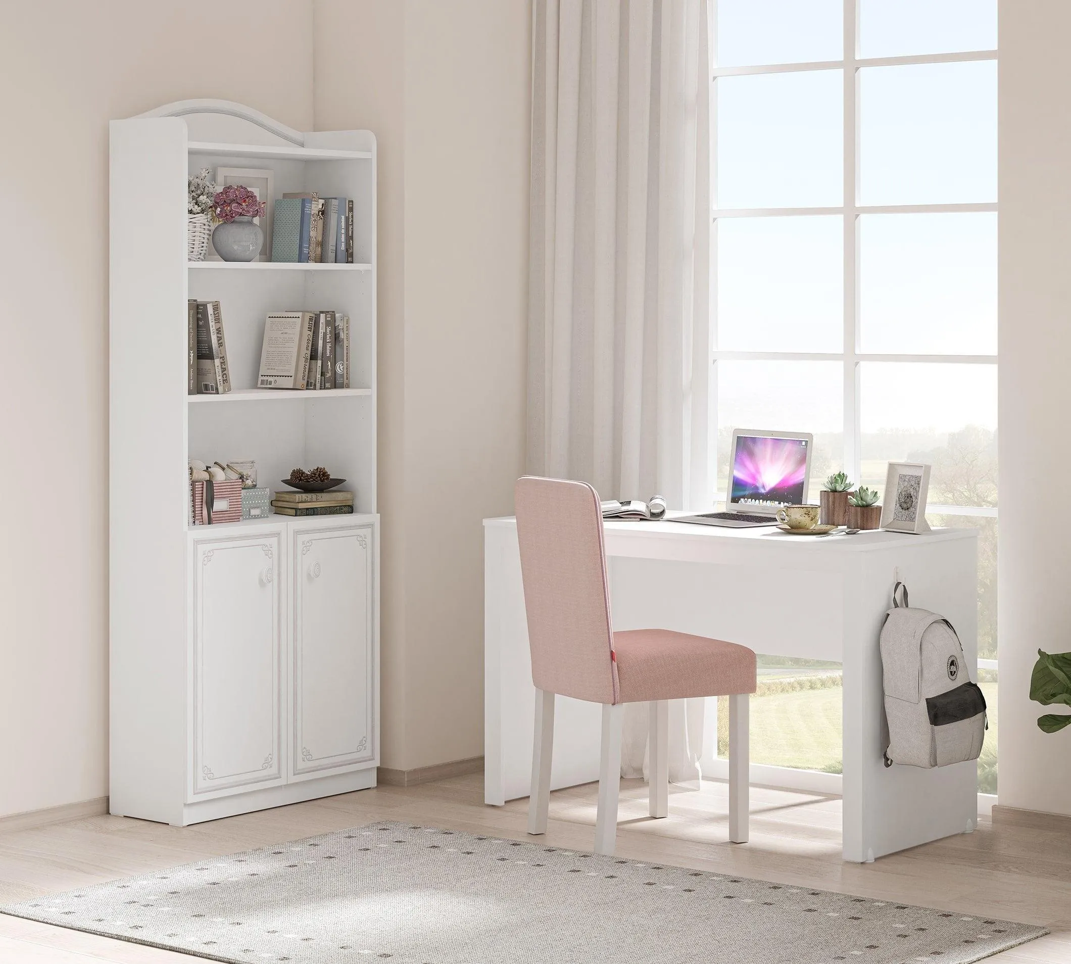Cilek Selena Grey Bookcase
