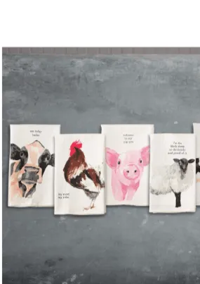 Farm Life Tea Towels