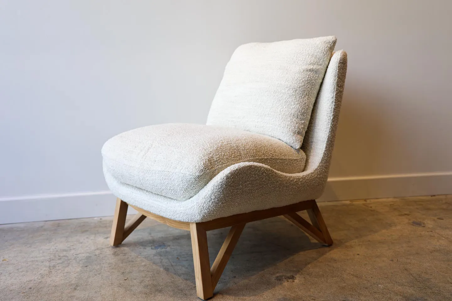 Grace Boucle Performance Fabric Accent Chair