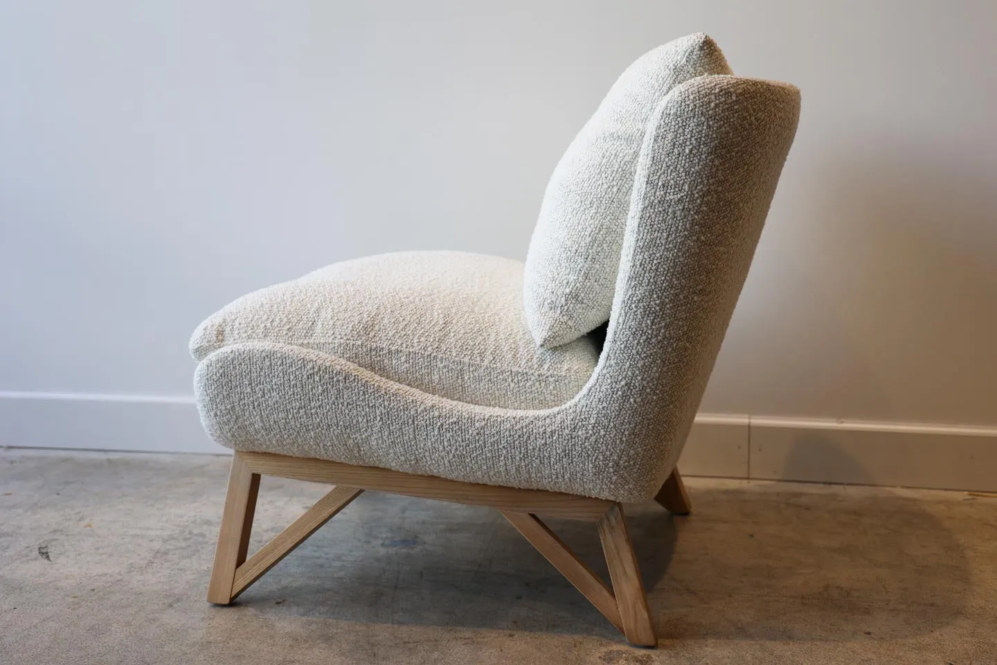 Grace Boucle Performance Fabric Accent Chair