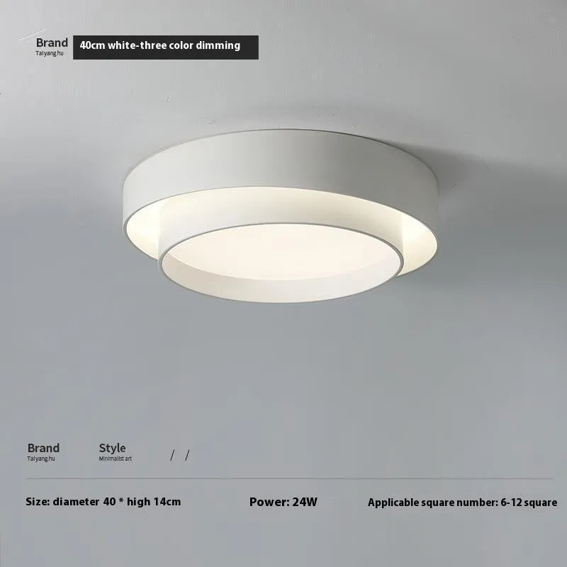 Led Ceiling Lamp Minimalist Creative Bedroom Light