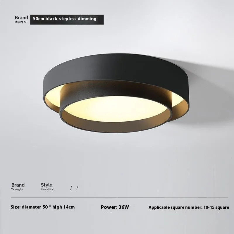 Led Ceiling Lamp Minimalist Creative Bedroom Light