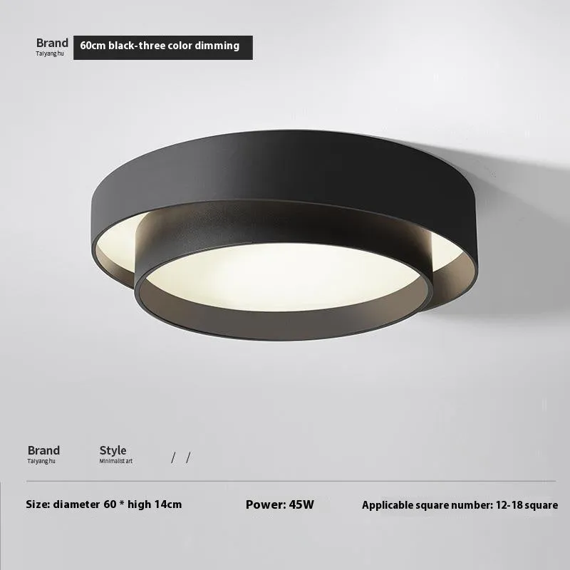 Led Ceiling Lamp Minimalist Creative Bedroom Light