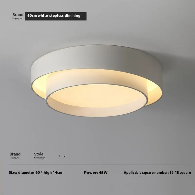 Led Ceiling Lamp Minimalist Creative Bedroom Light