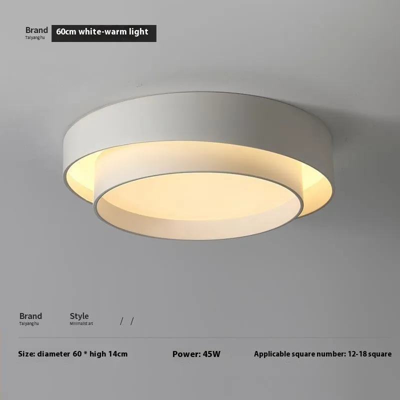 Led Ceiling Lamp Minimalist Creative Bedroom Light