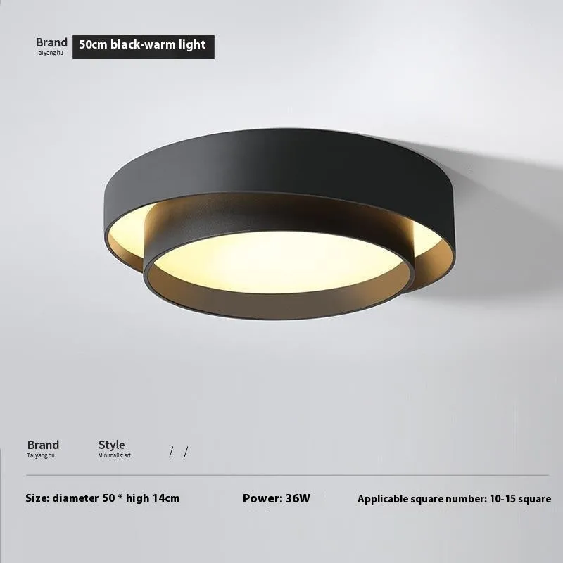Led Ceiling Lamp Minimalist Creative Bedroom Light