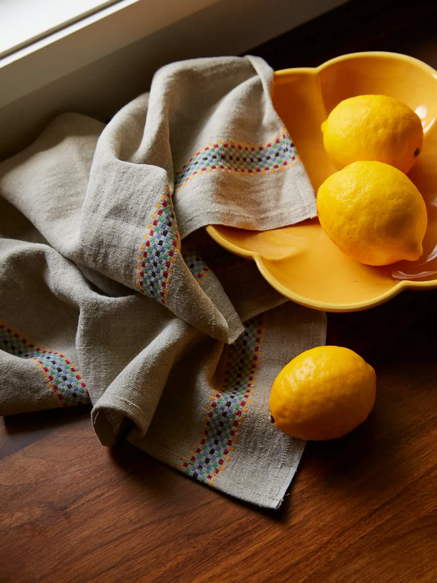 Lustucru Tea Towel | Multicolour