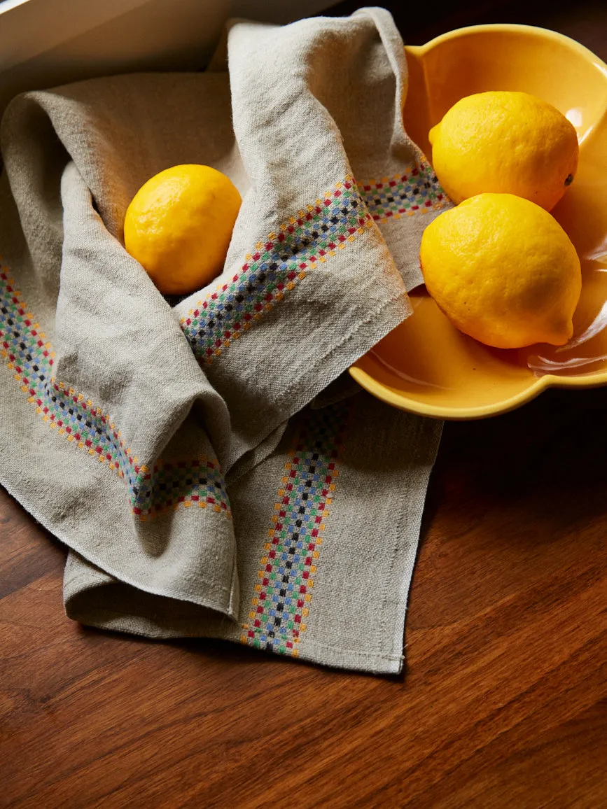 Lustucru Tea Towel | Multicolour