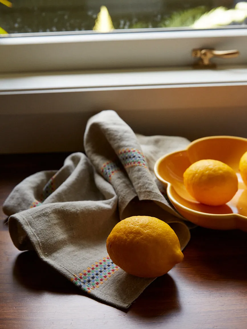 Lustucru Tea Towel | Multicolour