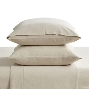 Luxurious Bamboo Linen Beige Quilt Cover Set