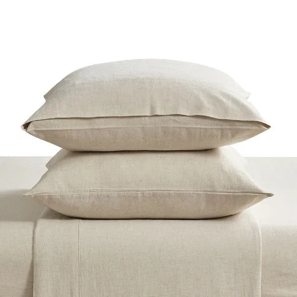 Luxurious Bamboo Linen Beige Quilt Cover Set