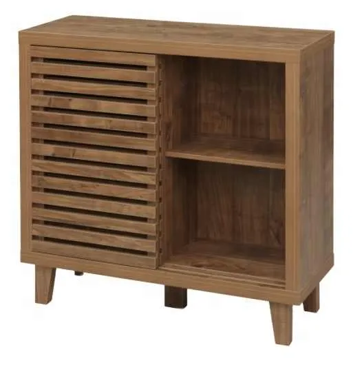 Modern Three Shelf Storage Cabinet-خزانة تخزين حديثة