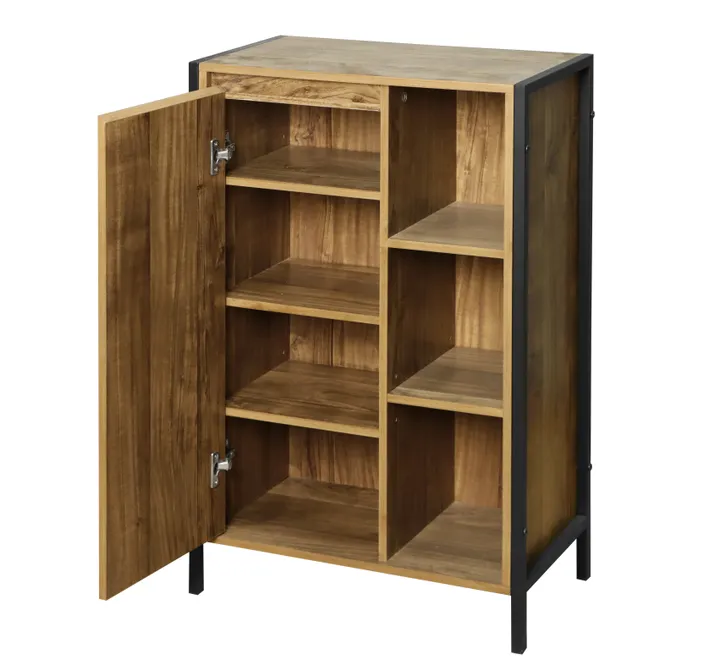 Modern Three Shelf Storage Cabinet-خزانة تخزين حديثة