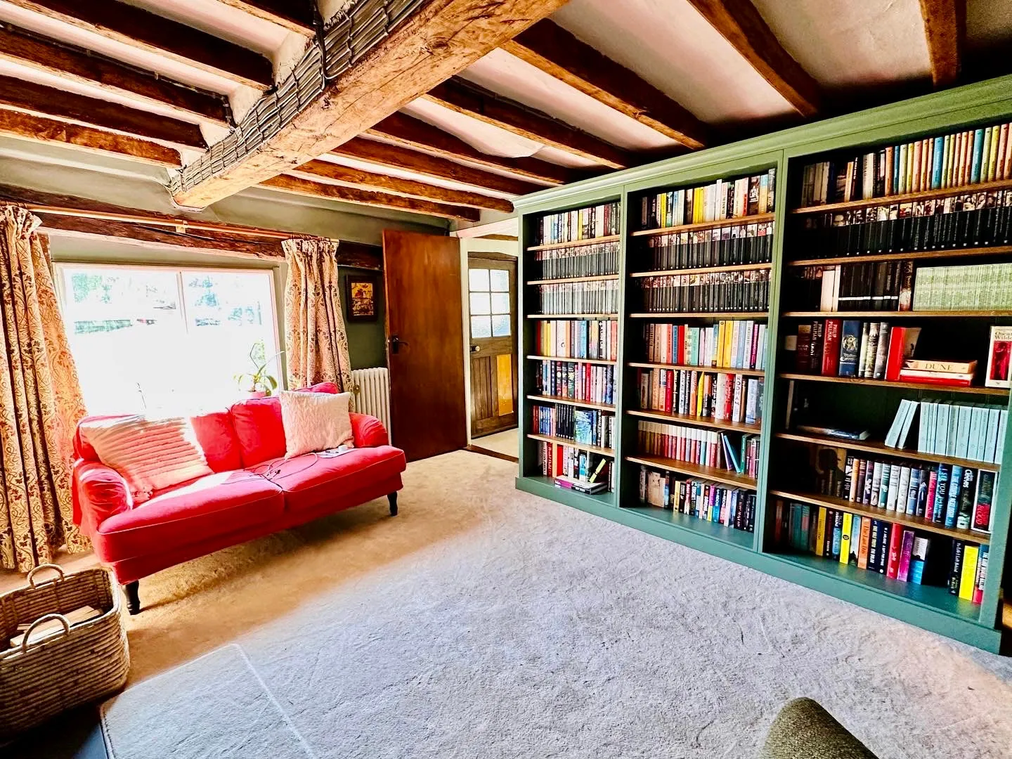 Oak Shelving Bookcase