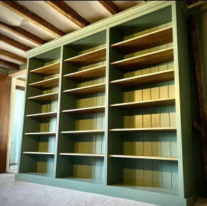 Oak Shelving Bookcase