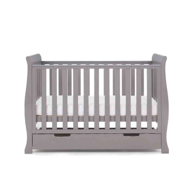 Obaby Stamford Mini Sleigh Cot Bed - Direct Delivery