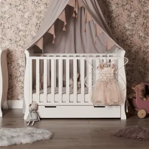 Obaby Stamford Mini Sleigh Cot Bed - Direct Delivery