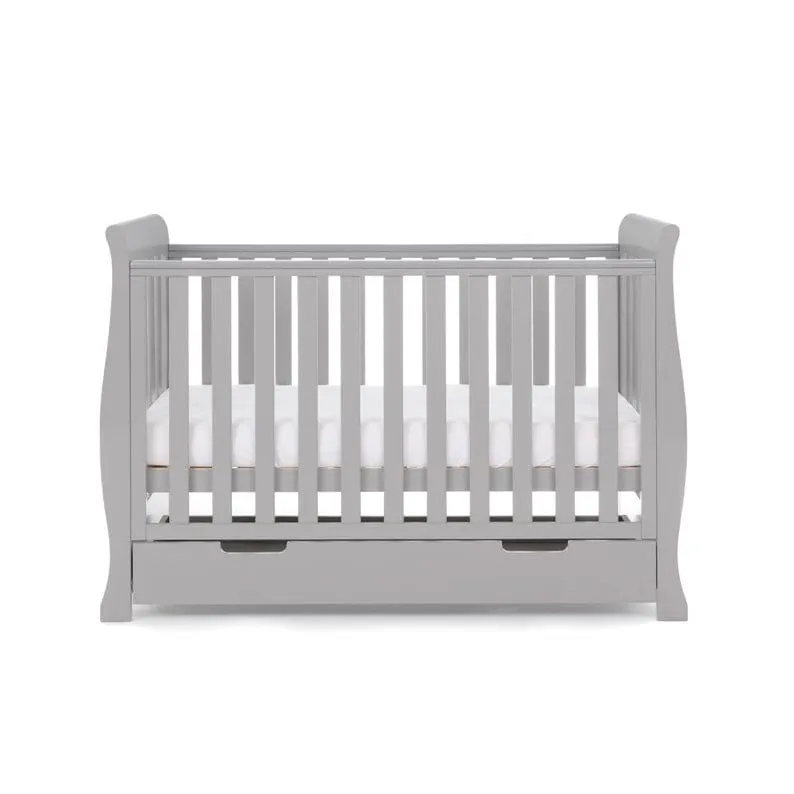 Obaby Stamford Mini Sleigh Cot Bed - Direct Delivery