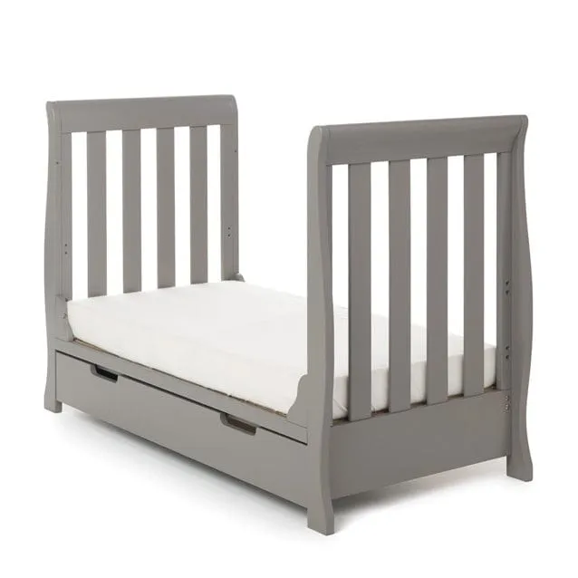 Obaby Stamford Mini Sleigh Cot Bed - Direct Delivery
