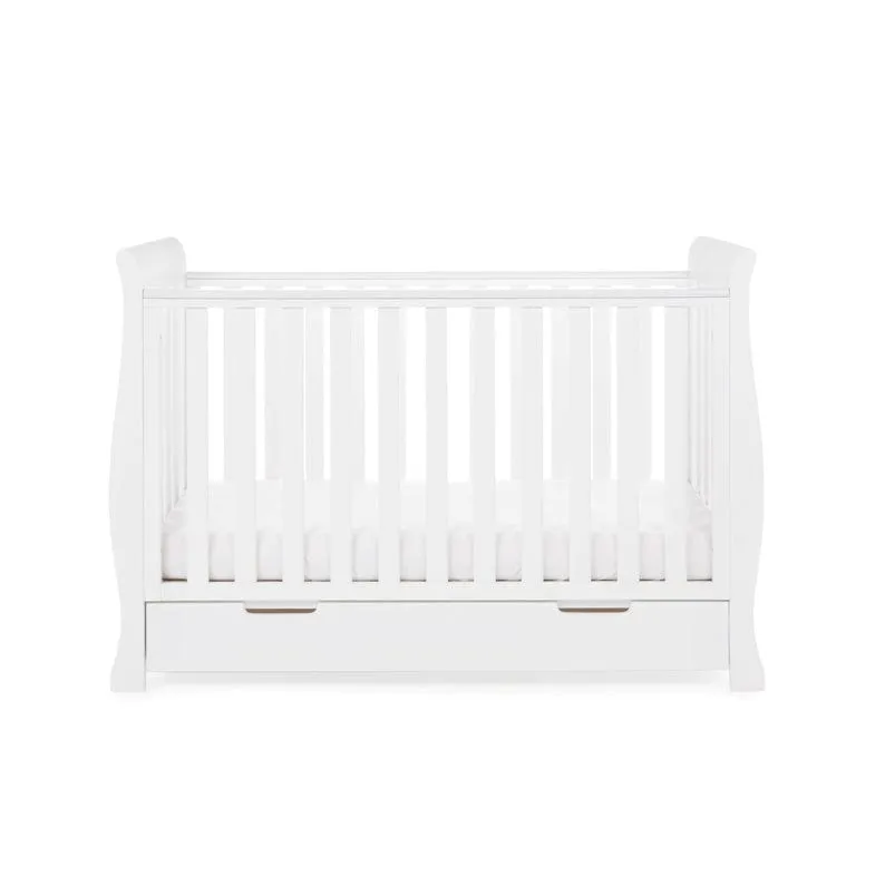 Obaby Stamford Mini Sleigh Cot Bed - Direct Delivery