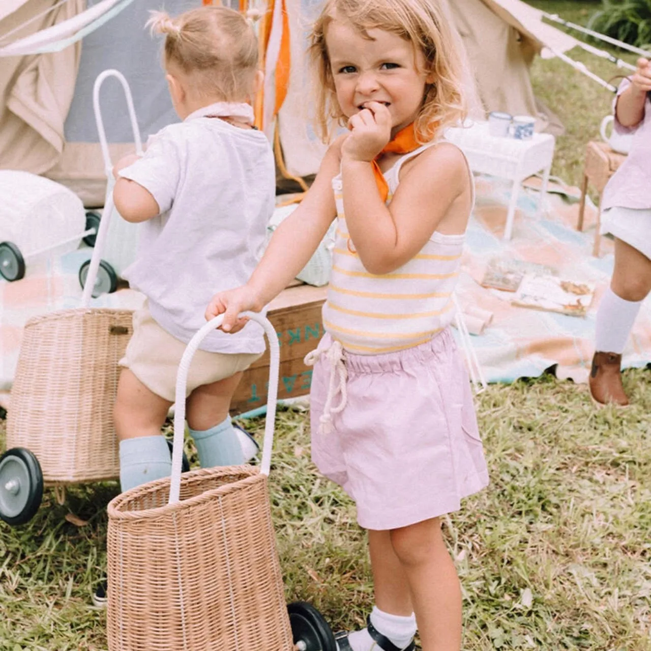 Olli Ella - Rattan Original Luggy - Natural