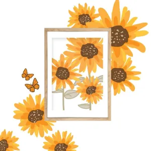 Print - Sunflowers