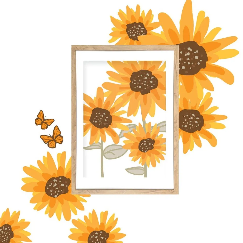 Print - Sunflowers