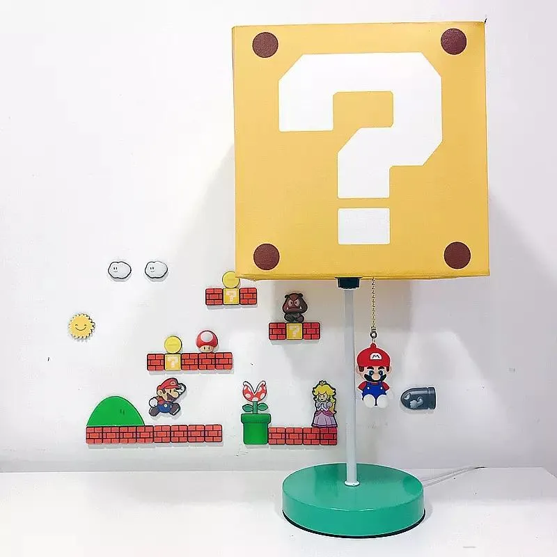 Super Mario Bedroom Bedside Table Lamp Simple Creative