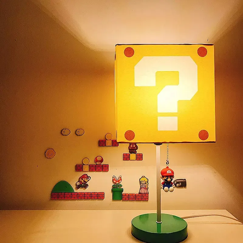 Super Mario Bedroom Bedside Table Lamp Simple Creative