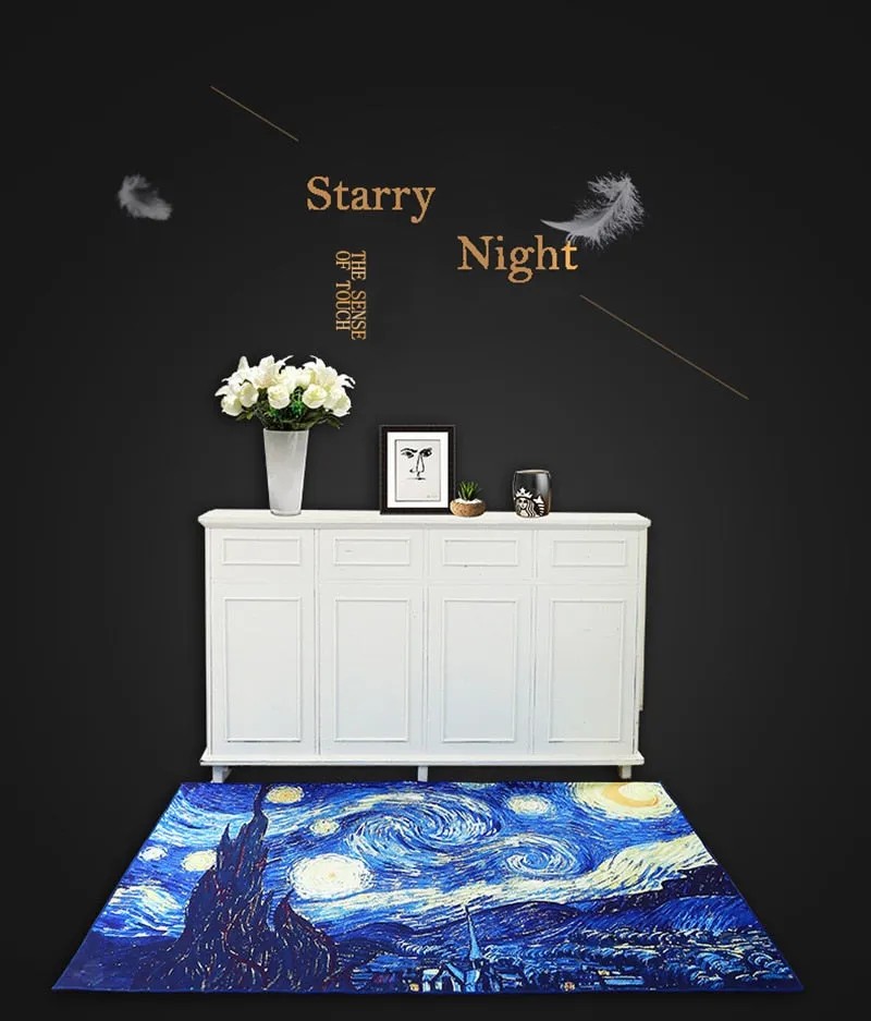 Van Gogh, Starry Night Carpets