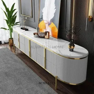 Villa TV Stand with Drawers and Doors