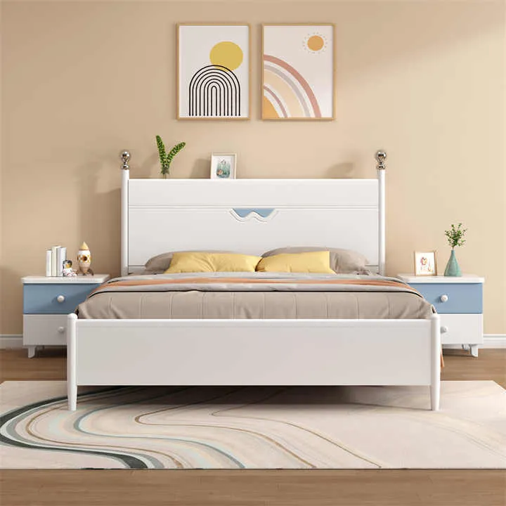wooden bed .. سرير خشبي